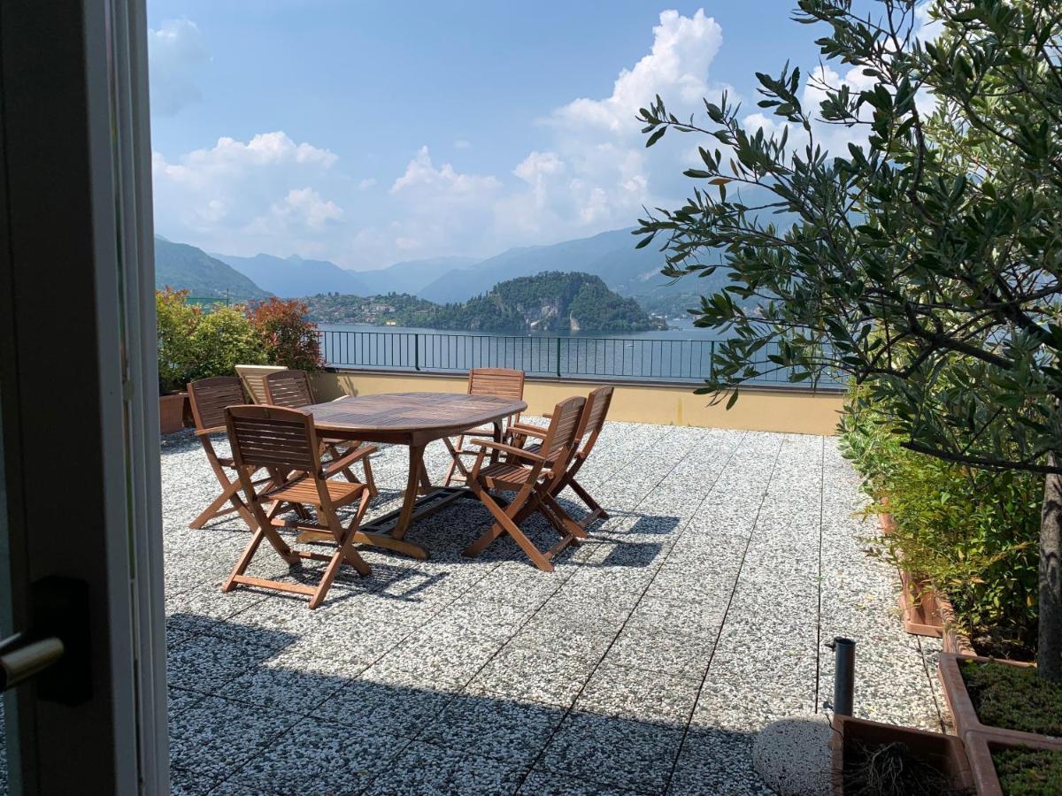 Il Terrazzo Sul Lago Варенна Экстерьер фото